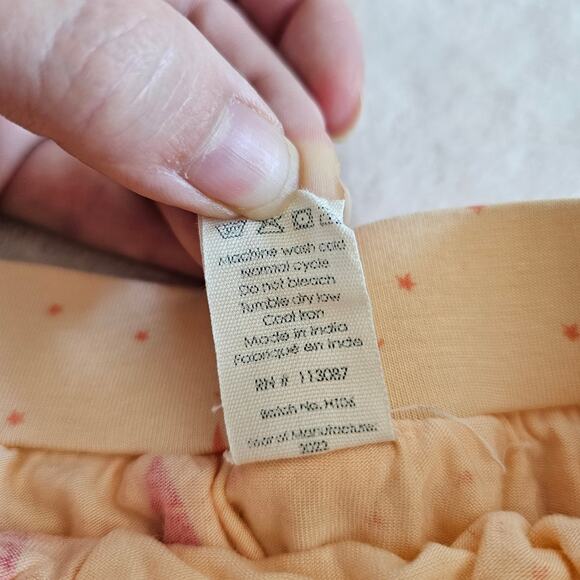 Kate Quinn EUC Baby Girl 6-12m Modal Coral Rocket Skirt Bloomer Pink - Picture 3 of 5